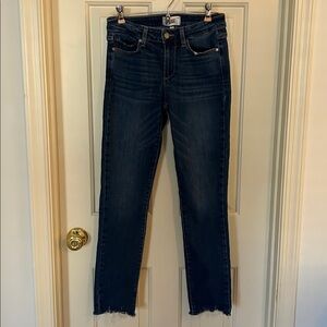 PAIGE Dark Indigo Women's Skinny Skyline Ankle Peg Jeans size 27
